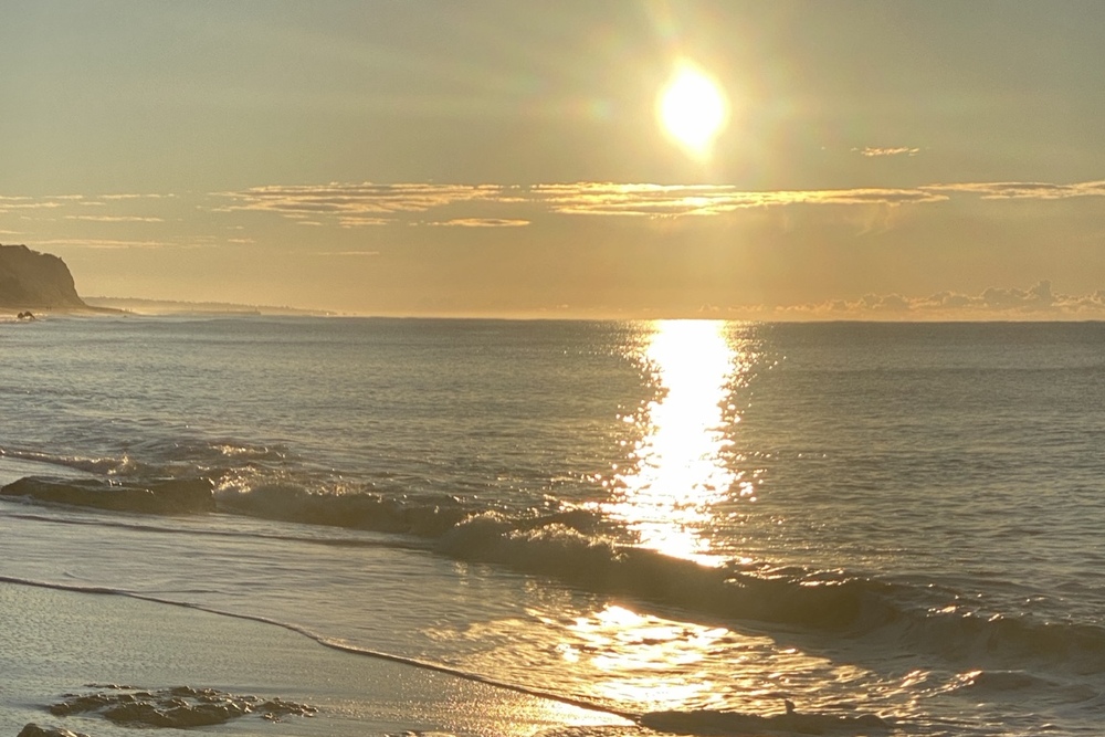Meer und Sonnenlicht 